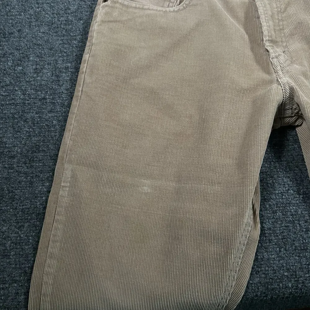 Levis 527 Low Boot Cut Corduroy Pants Mens 34x33 Brown Vintage Y2k Jeans